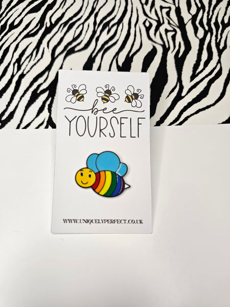 Be yourself  Pride Enamel Pin