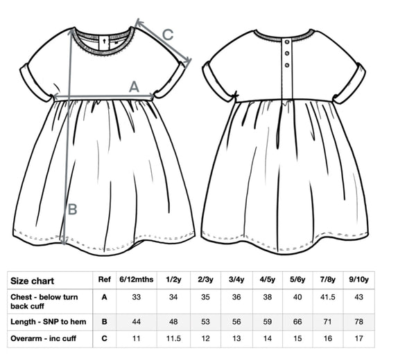 Personalised cotton dresses