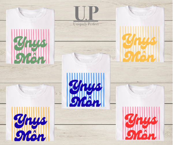 Ynys Môn graphic shirt