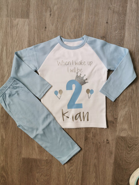 Blue Birthday pyjamas