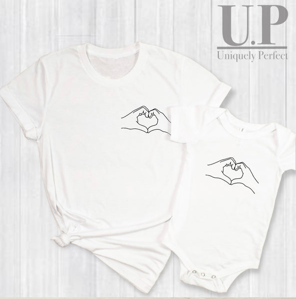 Mama and Me Valentines Matching outfit