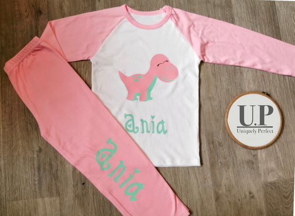 Personalised Dinosaur pyjamas