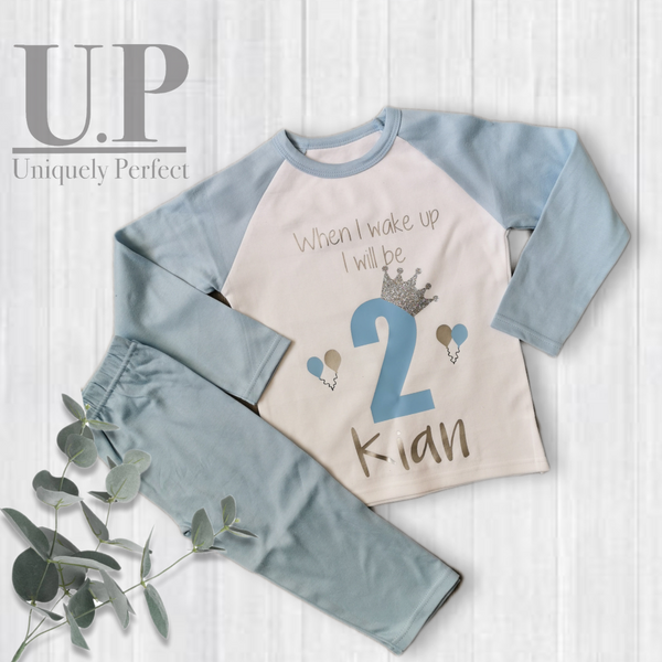 Blue Birthday pyjamas