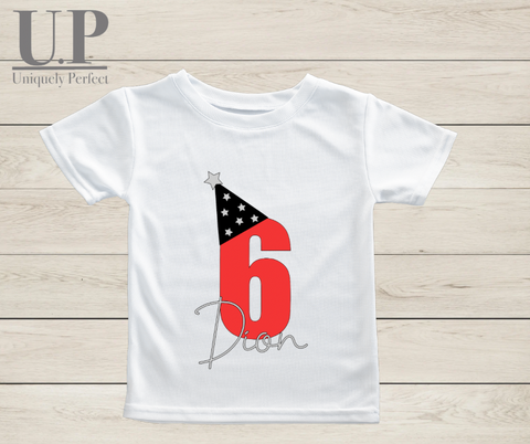 Children’s birthday number Tshirt