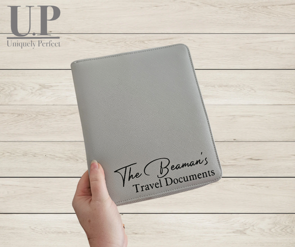 Boutique travel organiser personalised