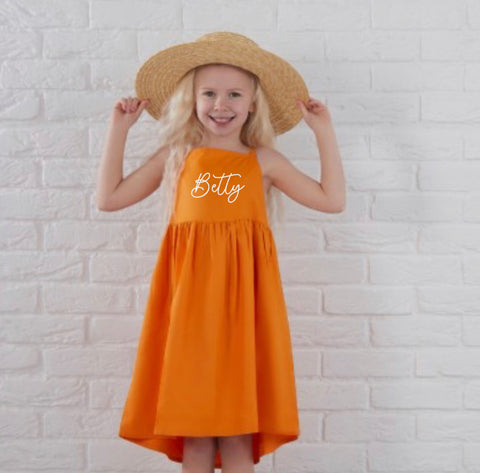 Sale Strappy Personalised cotton dresses