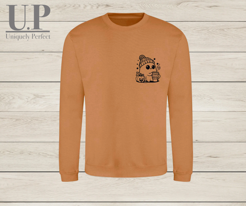 Cutie autumn kitty sweatshirt