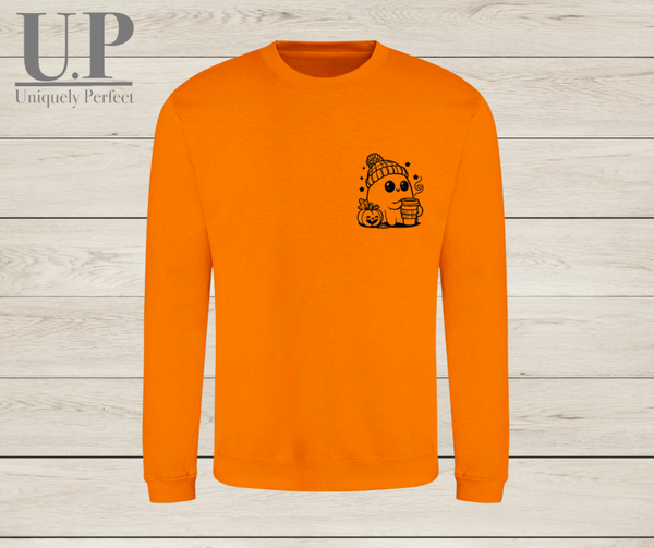 Cutie autumn kitty sweatshirt