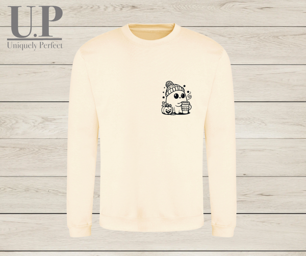 Cutie autumn kitty sweatshirt