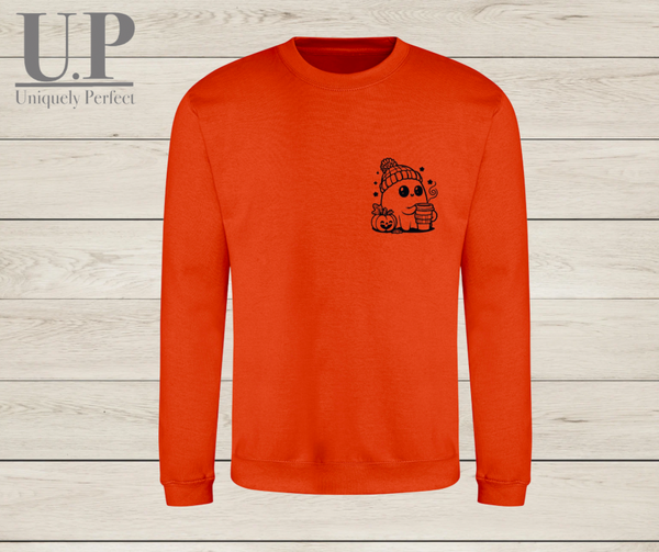 Cutie autumn kitty sweatshirt