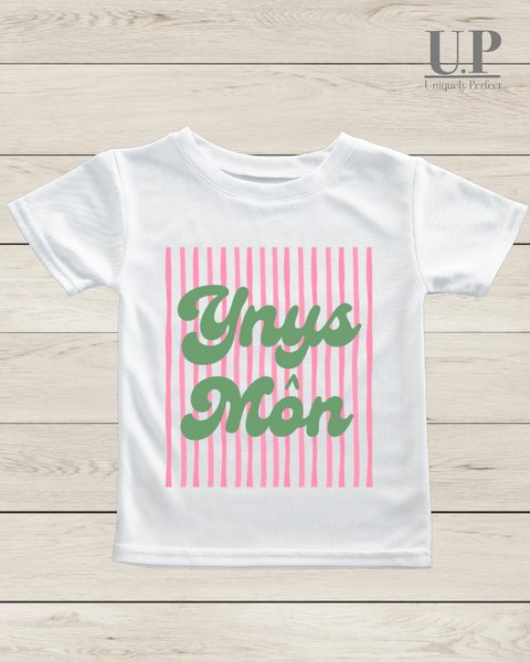 Ynys Môn graphic shirt children’s