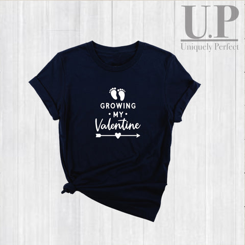 Pregnancy valentine T shirt