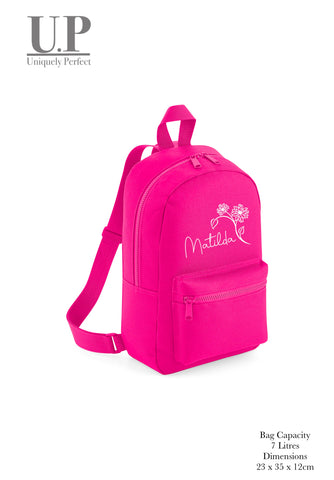 Floral design Mini backpack