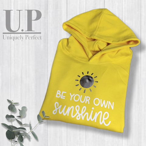 Be your own sunshine kids hoodie