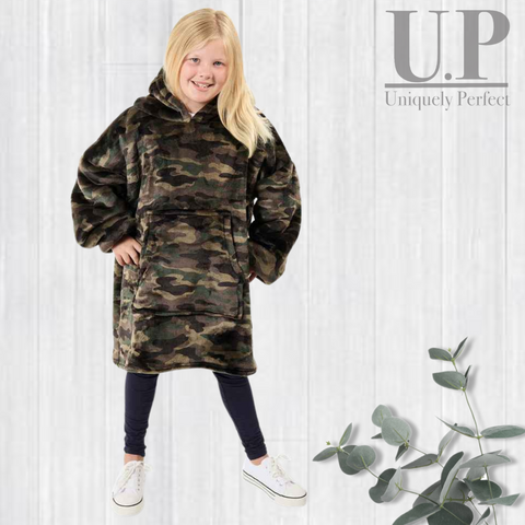 Childrens oversized blanket hoodie